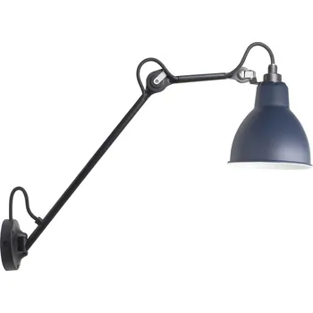 Lampička DCW éditions Lampe Gras N°122 E27 nástěnné svítidlo Modrá