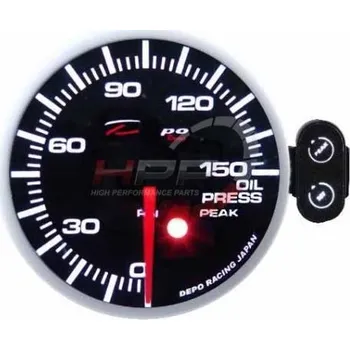 Budík Přídavný budík Depo Racing Peak 7-color - tlak oleje