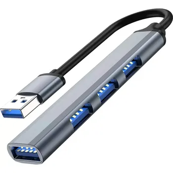 USB hub Slim USB hub 4 porty (1× USB 3.0, 3× USB 2.0)