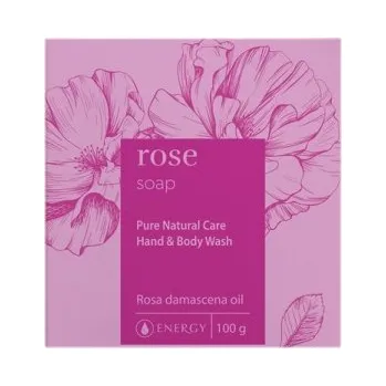 Mýdlo Energy ROSE SOAP mýdlo 100 g