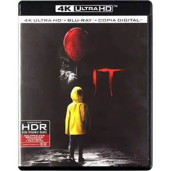 Blu-ray film To / It: Chapter One / It: Part 1 - The Losers' Club / Stephen King's It Blu-ray 4K disk