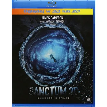 Sanctum 3D Blu-ray disk