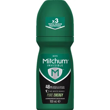 Mitchum Invisible 48HR Pure Energy Roll-On Antiperspirant pro Muže 100 ml