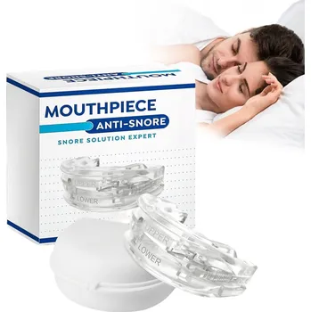 Chránič zubu Nastavitelné CHRÁNIČE PROTI CHRÁPÁNÍ, SKŘÍPÁNÍ ZUBŮ A ZATÍNÁNÍ ČELISTÍ z EVA materiálu