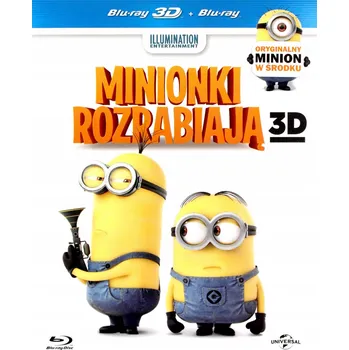 Blu-ray film Minionki rozrabiają+Minionek Stress Ball Blu-ray disk