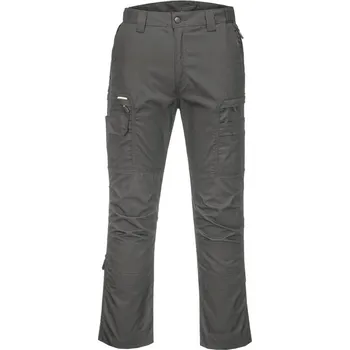 montérky PORTWEST Kalhoty KX3 Ripstop T802 do pasu POR-T802MGR38 38 Šedá metal