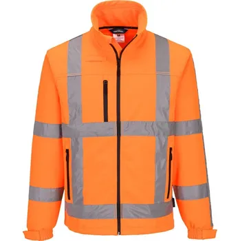 pracovní bunda PORTWEST Bunda R462 RWS Hi-Vis, softshell, reflexní POR-R462ORRXXXL 3XL Oranžová