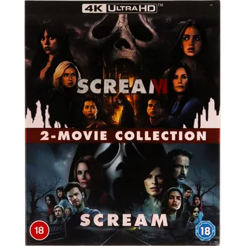 Blu-ray film Scream / Scream VI Blu-ray 4K disk