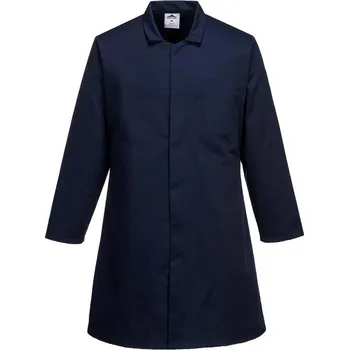 montérky PORTWEST Plášť 2202, potravinářský, pánský, jedna kapsa POR-2202NARXL XL Navy
