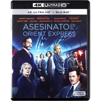 Blu-ray film Morderstwo w Orient Expressie / Murder on the Orient Express na Blu-ray 4K disku