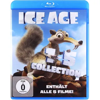 Blu-ray film Ice Age 1-5 Blu-ray disk