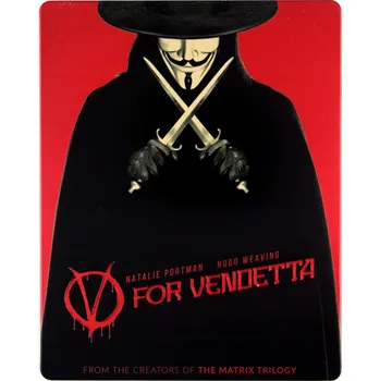 V Jak Vendetta (BD) Steelbook Blu-ray disk