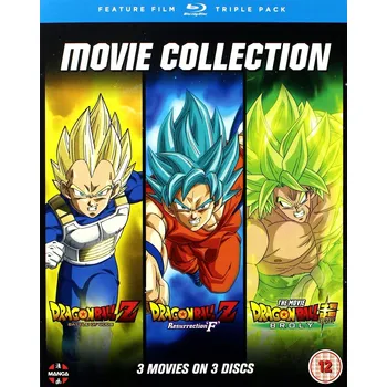 Blu-ray film Dragon Ball Movie Trilogy – Blu-ray disk