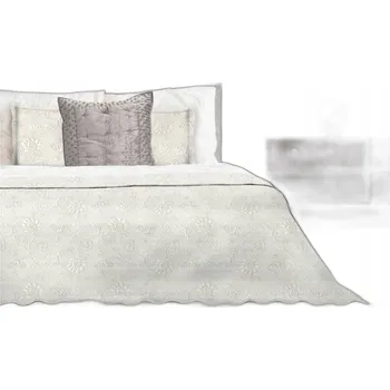 Přehoz na lůžko Přehoz na postel Greno polyester 220 cm x 260 cm béžový