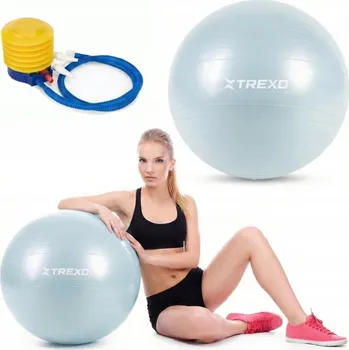 Gymnastický míč TREXO TXO-B4Z008-BL Gymnastický míč 65 cm Modrý