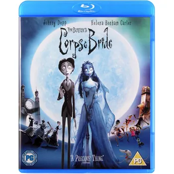 Blu-ray film Corpse Bride Blu-ray disk