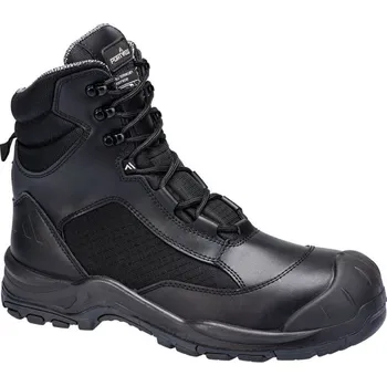 Pracovní obuv PORTWEST Obuv FC26 O7S SR FO SC HRO, hlídková, kotníková s kompozitní špicí POR-FC26BKR37 Černá 37