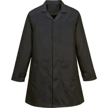 montérky PORTWEST Plášť ESD AS10, antistatický POR-AS10BKRL L Černá