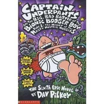 Cizojazyčná kniha The Big, Bad Battle of the Bionic Booger Boy Part One:The Night of the Nasty Nostril Nugge