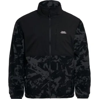 Pánská mikina Pánská fleecová mikina Horsefeathers DUVAL XXL Černá, Bílá