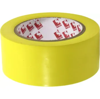 Lepicí páska Žlutá vyznačovací páska Super - 33 m x 5 cm