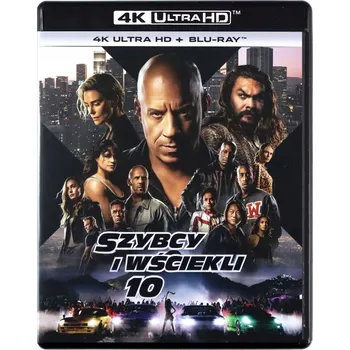 SZYBCY I WŚCIEKLI 10 (2BD 4K) Blu-ray 4K film Rychle a zběsile 10