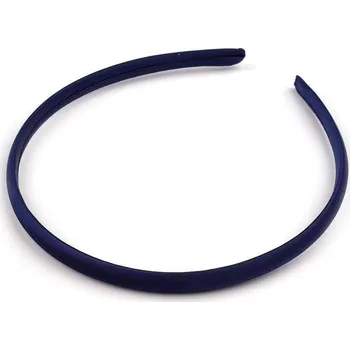 Náramek Saténová čelenka do vlasů, malé, 11 modrá pařížská