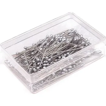 Špendlíky délka 25 mm 12 g, střední, nikl