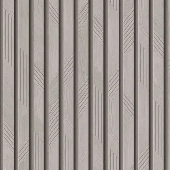 Tapeta TAPETA NA ZEĎ IMITACE LAMEL DŘEVĚNÝ 3D EFEKT VINYLOVÁ NA VLIESU