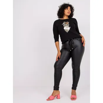 Dámská košile Halenka RV BZ 7484.24P černá jedna velikost