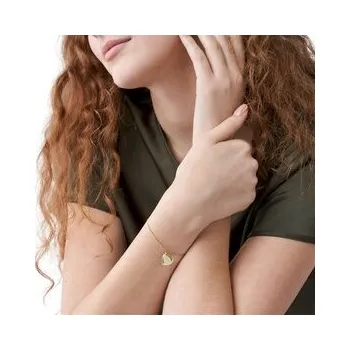 Náramek Fossil Náramek JF03948998 Zlatá OS