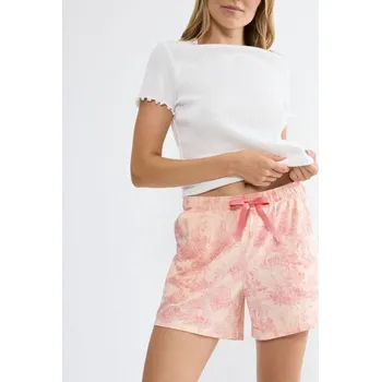 Souprava dámského spodního prádla Domácí oblečení Triumph Mix & Match Shorts 01 M0 M019 Pink Light 40