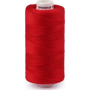 Nit Nitě riflové Unipoly 200 m 30x3, střední, 337 červená