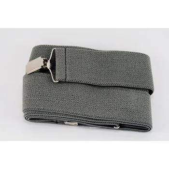 Kšandy Pánské šle - šedá - šířka 5 cm