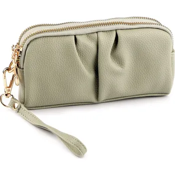 Kabelka Kabelka / pouzdro do ruky 18x9,5 cm, velké, 6 zelenkavá