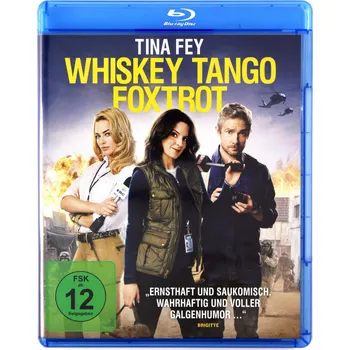 Blu-ray film Whiskey Tango Foxtrot Blu-ray disk