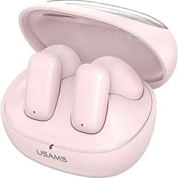 Sluchátka USAMS Růžová sluchátka Bluetooth 5.3 TWS řady TD
