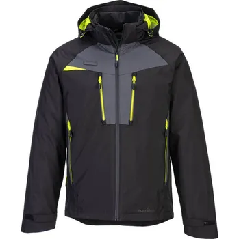 pracovní bunda PORTWEST Bunda DX465 3v1, zateplená POR-DX465BKRS S Černá