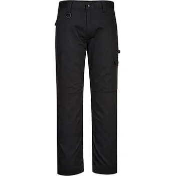 montérky PORTWEST Kalhoty Super Work Trouser CD884, do pasu POR-CD884BKR41 Černá 41 Standartní