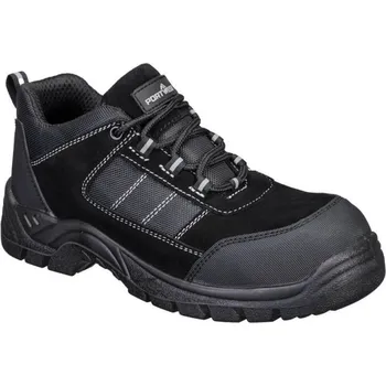 Pracovní obuv PORTWEST Obuv FC24 S1, polobotka s kompozitní špicí POR-FC24BKR40 Černá 40