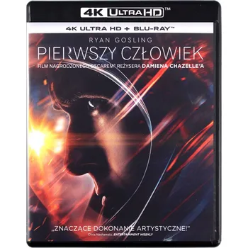 Blu-ray film Pierwszy Człowiek DVD