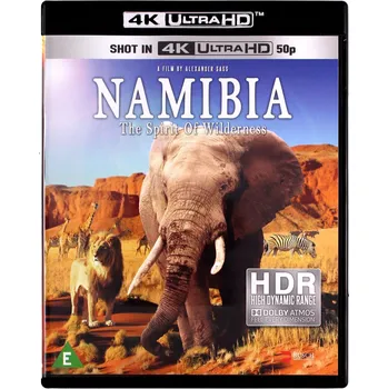 Blu-ray film Namibia - The Spirit Of Wilderness Blu-ray 4K disk