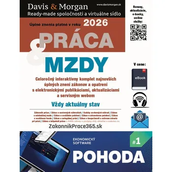 Kniha Práca & Mzdy 2026