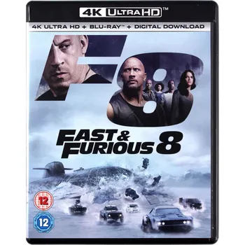 Fast & Furious 8 Blu-ray disk