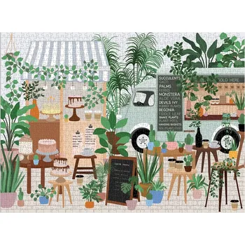 Hračka Puzzle Botanická kavárna 1000 dílků GALISON