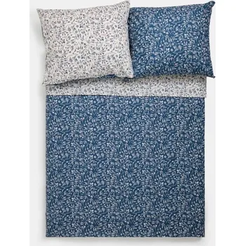 Povlečení Sinsay - Obojstranná sada vzorovaného povlečení - indigo - 110GU-57X - 110GU-57X-ONE