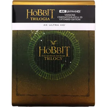 Blu-ray film The Hobbit Trilogy: Steelbook Collection Blu-ray 4K disk