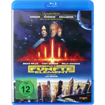 Blu-ray film The Fifth Element (Piąty Element) Blu-ray disk