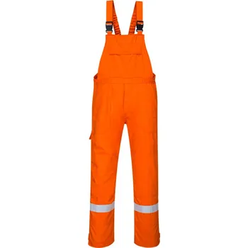 montérky PORTWEST Kalhoty Bizflame Plus FR27 s laclem POR-FR27ORRL L Oranžová