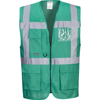 Pracovní oblečení PORTWEST Vesta Iona Executive F476 POR-F476BGRXXL 2XL Zelená lahvově